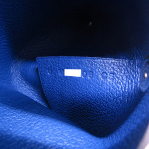 未使用 エルメス バスティア エバーカラー ブルーアガット U刻印(2022年製) コインケース 小銭入れ 財布 青 0062 【中古】 HERMES