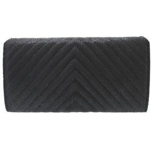 新品同様 ステラマッカートニー ファラベラ ブラック 黒 2つ折り長財布 財布 0074【中古】STELLA McCARTNEY