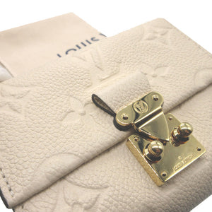 美品 ルイヴィトン モノグラム アンプラント M81071 ポルトフォイユ メティス ICチップ クレーム 0083【中古】LOUIS VUITTON