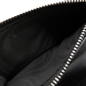 新品同様 プラダ レザー ブラック 2ML049 二つ折り財布 財布 黒 0121 【中古】 PRADA メンズ