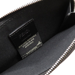 未使用 フェンディ モンスター レザー ブラック 7M0270 コインケース 小銭入れ 財布 黒 0122 【中古】 FENDI メンズ