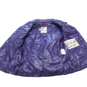 モンクレール スペシャルワッペン ダウンベスト ナイロン/ダウン パープル 0204【中古】MONCLER レディース