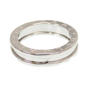 新品同様 SAランク 業者販売 ブルガリ B-ZERO1 1バンド #53 リング K18WG 750WG 13号 ホワイトゴールド 指輪 BVLGARI 2号店