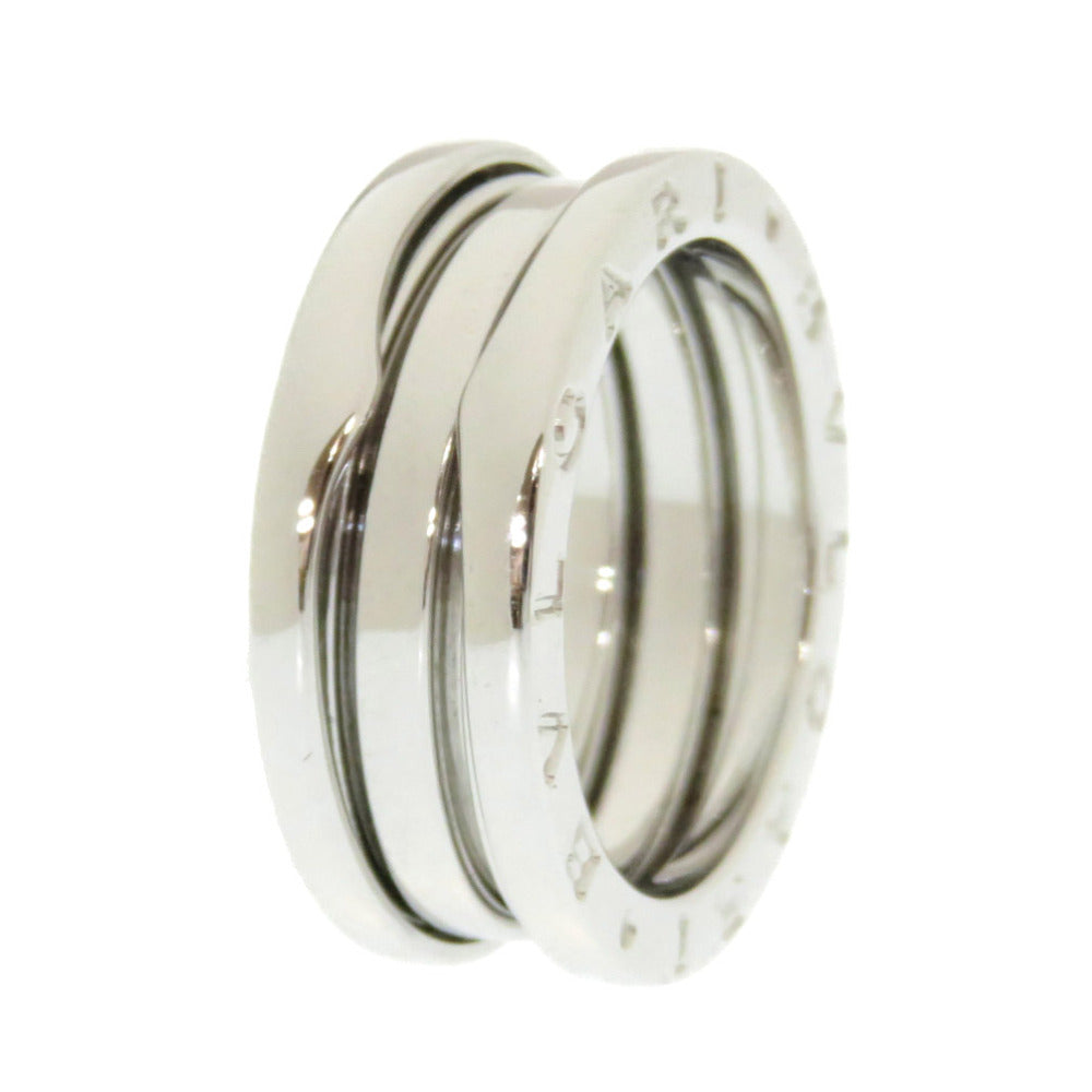 美品 Aランク 業者販売 ブルガリ B-ZERO1 2バンド #52 リング K18WG 750WG 11.5号 ホワイトゴールド 指輪 BVLGARI 2号店