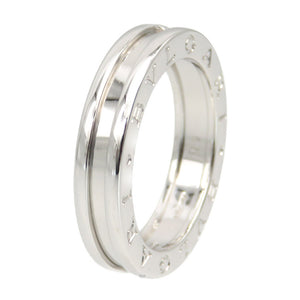 新品同様 ブルガリ B-ZERO1 1バンド #52 リング K18WG 750WG 12号 ホワイトゴールド 指輪 0017【中古】BVLGARI ビーゼロワン