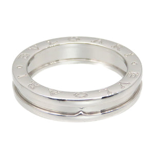 新品同様 ブルガリ B-ZERO1 1バンド #52 リング K18WG 750WG 12号 ホワイトゴールド 指輪 0017【中古】BVLGARI ビーゼロワン