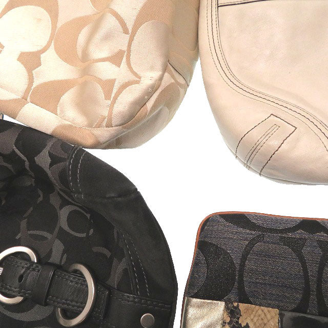 B~BCランク 業者販売 コーチ おまかせバッグ10点セット シグネチャー ハンドバッグ ショルダーバッグ COACH 2号店