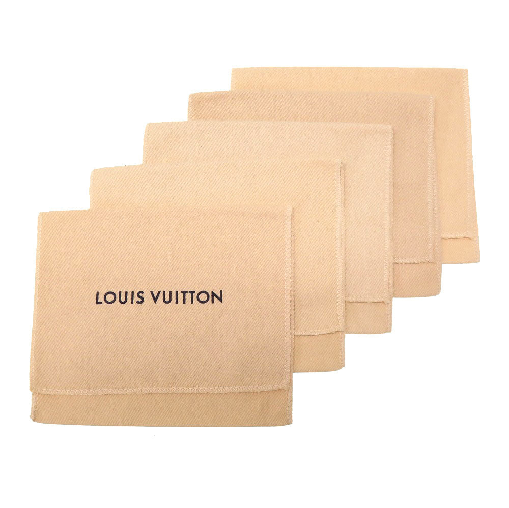 15cm×13cm 5枚セット Aランク 業者販売 新型 保存袋 ダストバッグ コットン100％ ベージュ ルイ ヴィトン 袋 バッグ LOUIS VUITTON 2号店
