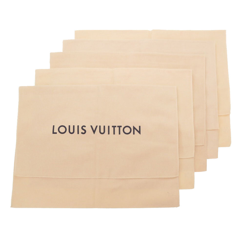 45cm×34cm 5枚セット SAランク 業者販売 新型 保存袋 ダストバッグ コットン100％ ベージュ ルイ ヴィトン 袋 バッグ LOUIS VUITTON 2号店