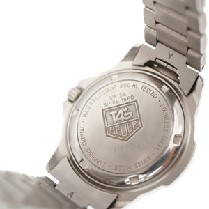 タグホイヤー 4000シリーズ プロフェッショナル 200M 999.706K クオーツ 腕時計 SS グレー文字盤 0019【中古】TAG HEUER メンズ