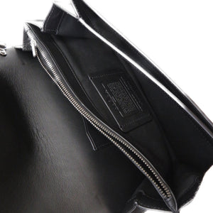 新品同様 コーチ エイプ ショルダーバッグ PVC/レザー グリーン 緑 0028【中古】COACH