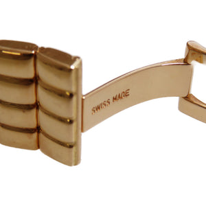 カルティエ タンクアメリカン 金無垢 K18YG(750YG) W26009C9 クオーツ 腕時計 スモールセコンド オフホワイト文字盤 0034【中古】CARTIER メンズ