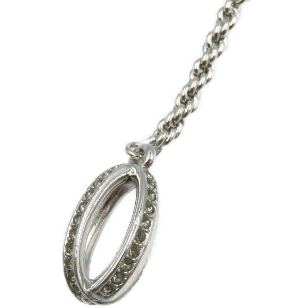 美品 バーバリーズ ヴィンテージ ストーン シルバー メッキ ネックレス アクセサリー 0225 【中古】 BURBERRY バーバリー