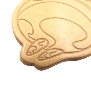 美品 ルイヴィトン ポルトクレ・パンダ 村上隆 コラボ M62637 キーホルダー ベージュ レザー LV 0211 【中古】LOUIS VUITTON