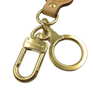 美品 ルイヴィトン ポルトクレ・パンダ 村上隆 コラボ M62637 キーホルダー ベージュ レザー LV 0211 【中古】LOUIS VUITTON