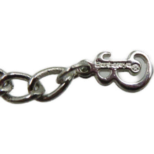 美品 バーバリーズ ヴィンテージ ストーン シルバー メッキ ネックレス アクセサリー 0225 【中古】 BURBERRY バーバリー