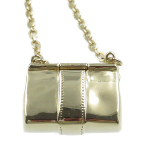 クリスチャン ルブタン バッグ モチーフ ネックレス ゴールド メタル アクセサリー 0258【中古】Christian Louboutin