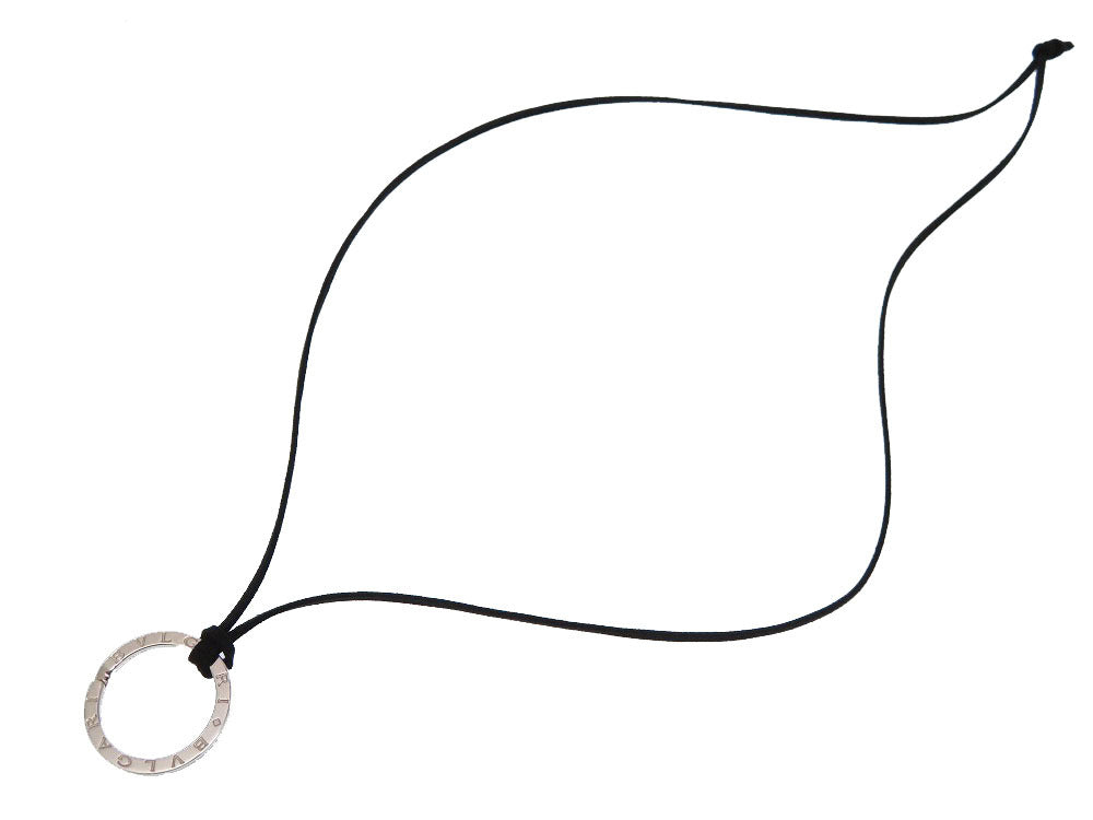 ブルガリ キーリング ネックレス チョーカー シルバー925 アクセサリー J0005 【中古】 BVLGARI
