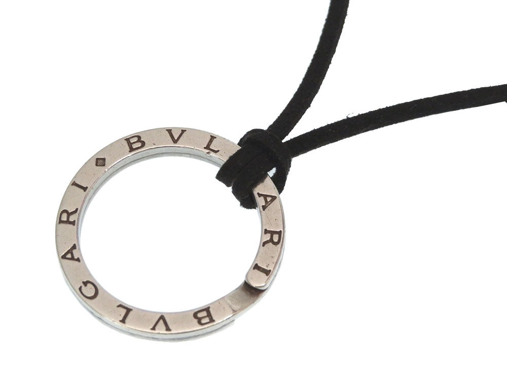 ブルガリ キーリング ネックレス チョーカー シルバー925 アクセサリー J0008 【中古】 BVLGARI