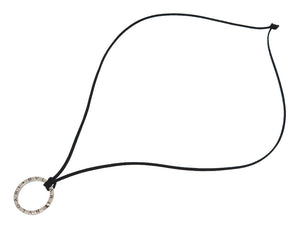 ブルガリ キーリング ネックレス チョーカー シルバー925 アクセサリー J0008 【中古】 BVLGARI