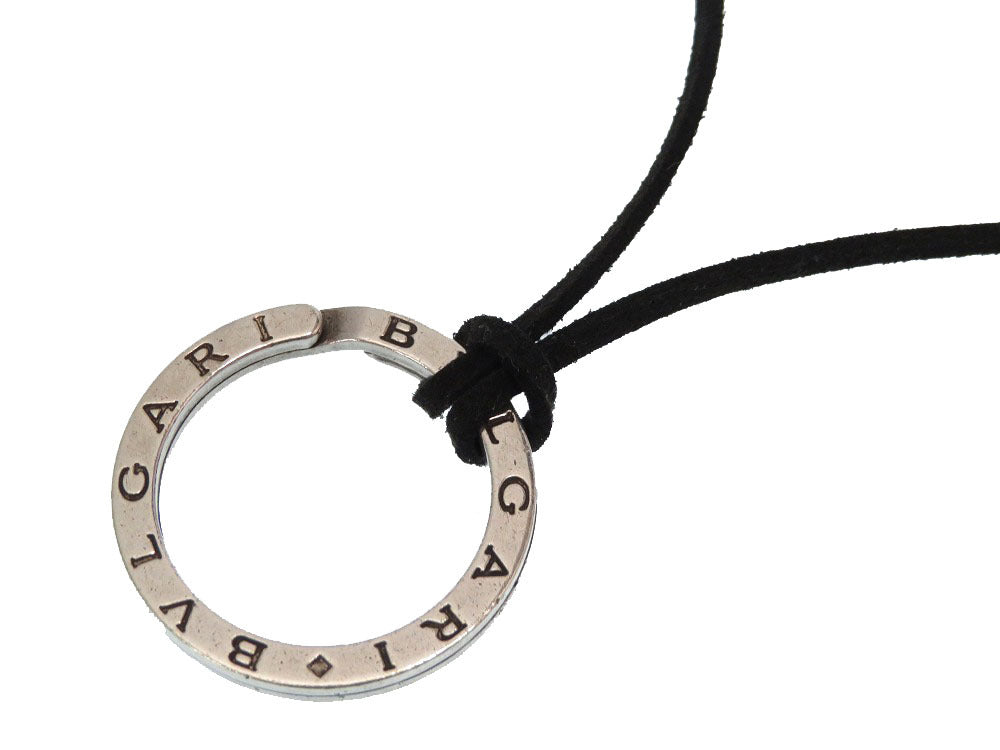 ブルガリ キーリング ネックレス チョーカー シルバー925 アクセサリー J0009 【中古】 BVLGARI