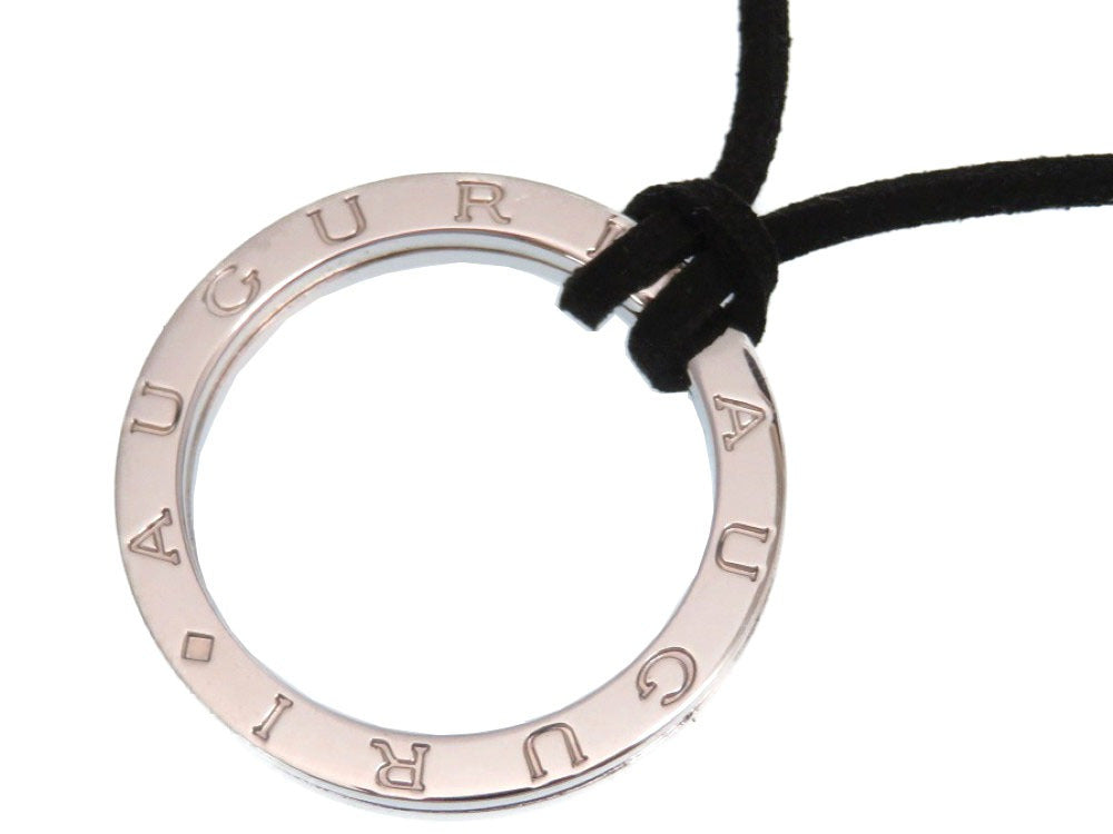 希少 美品 ブルガリ AUGURI クリスマス 限定 キーリング ネックレス チョーカー シルバー925 アクセサリー J0010 【中古】 BVLGARI