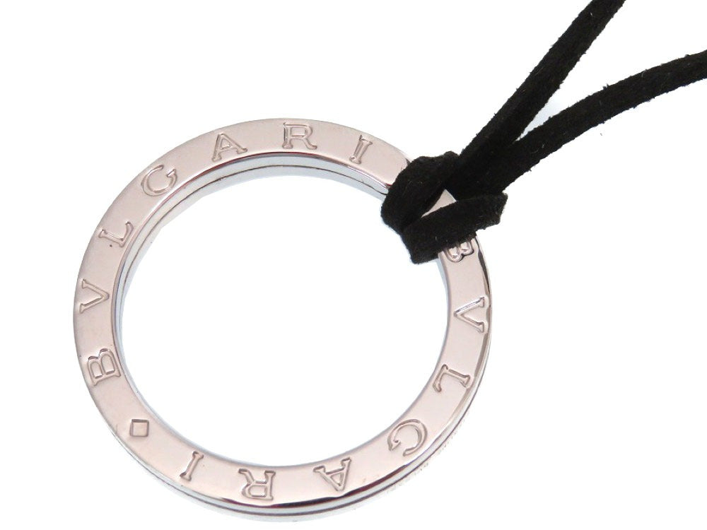 希少 美品 ブルガリ AUGURI クリスマス 限定 キーリング ネックレス チョーカー シルバー925 アクセサリー J0010 【中古】 BVLGARI