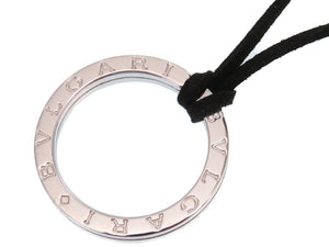 希少 美品 ブルガリ AUGURI クリスマス 限定 キーリング ネックレス チョーカー シルバー925 アクセサリー J0010 【中古】 BVLGARI