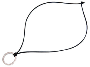 希少 美品 ブルガリ AUGURI クリスマス 限定 キーリング ネックレス チョーカー シルバー925 アクセサリー J0010 【中古】 BVLGARI