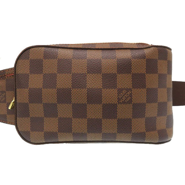 ABランク 業者販売 美品 ジェロニモス ダミエ ルイ ヴィトン N51994 ショルダーバッグ ボディバッグ LV LOUIS VUITTON 2号店