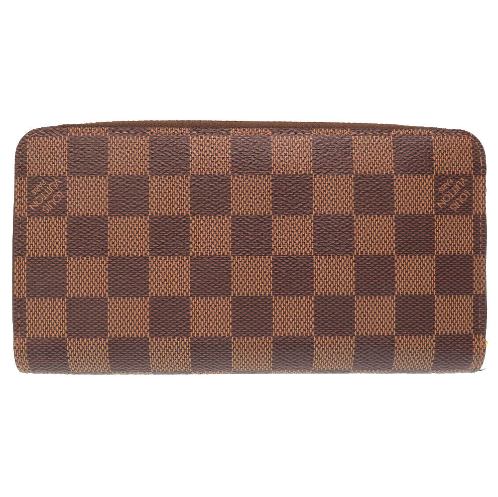 Aランク 業者販売 ルイ ヴィトン ダミエ 新型 ジッピーウォレット N41661 ラウンドファスナー 長財布 財布 LV 0001 LOUIS VUITTON