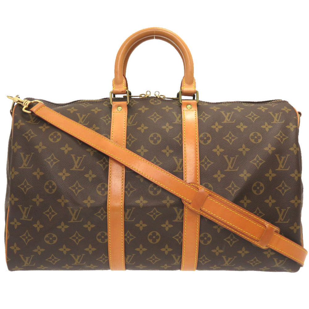 ABランク 割れなし 業者販売 モノグラム キーポルバンドリエール45 ルイ ヴィトン M41418 ボストンバッグ バッグ 0001 LOUIS VUITTON 2号店