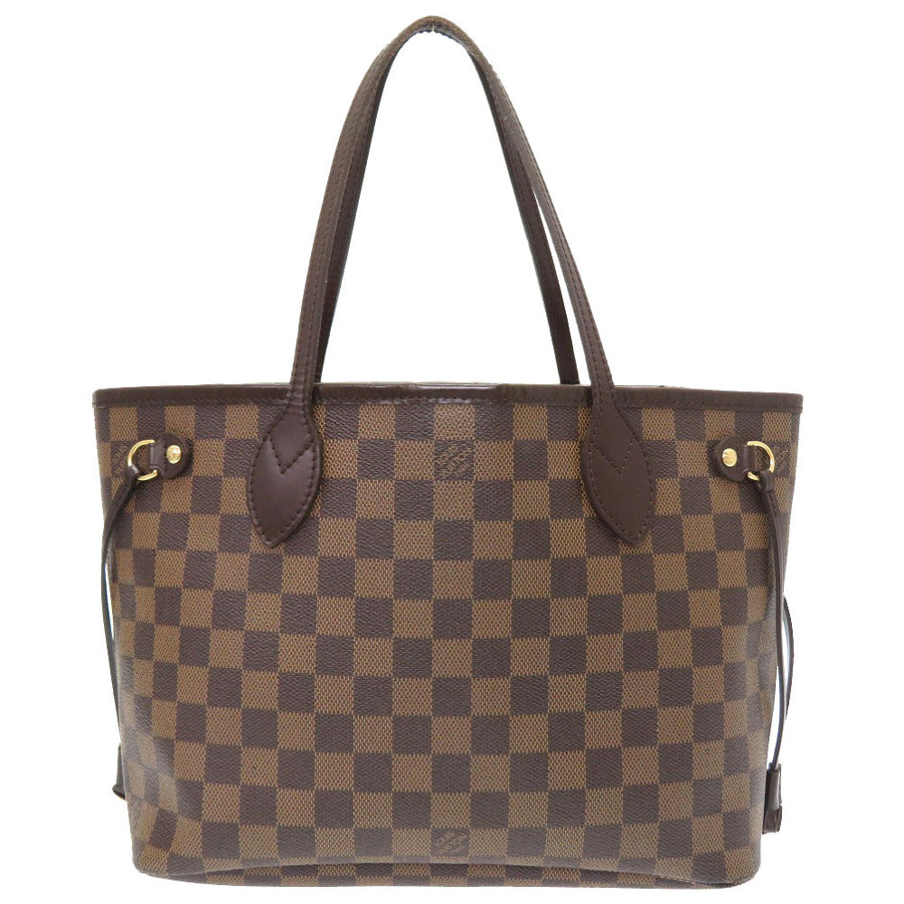 Bランク 割れなし 業者販売 ネヴァーフルPM ダミエ ルイ ヴィトン Ｎ51109 トートバッグ バッグ LV LOUIS VUITTON 2号店