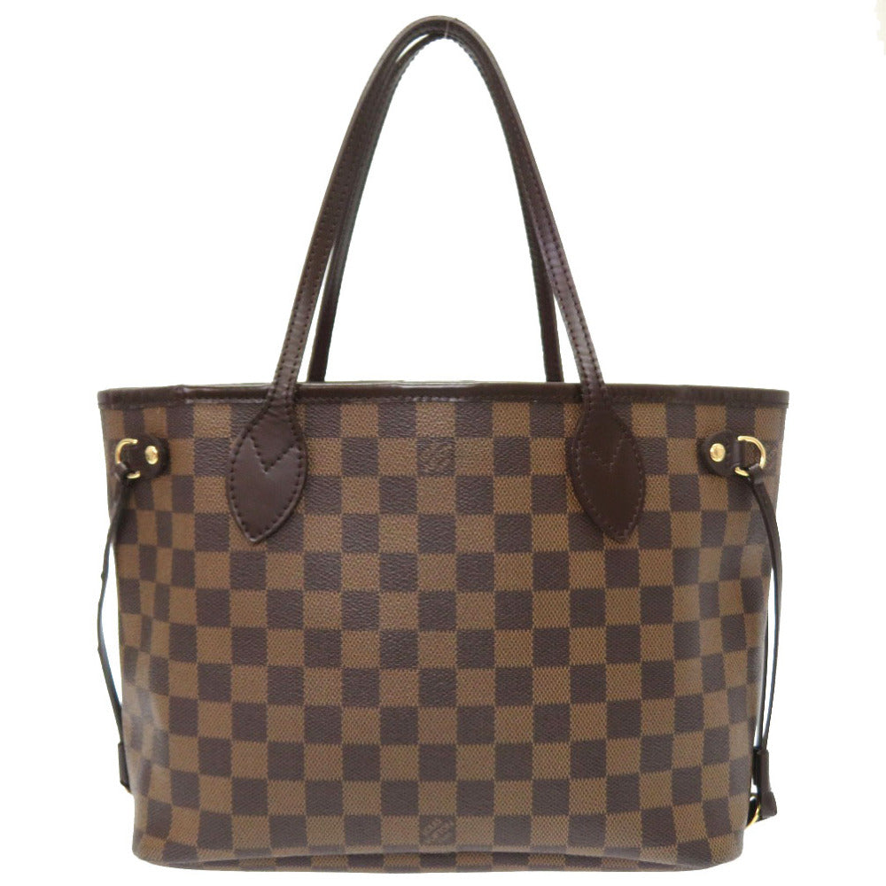 Bランク 割れなし 業者販売 ネヴァーフルPM ダミエ ルイ ヴィトン Ｎ51109 トートバッグ バッグ LV LOUIS VUITTON 2号店