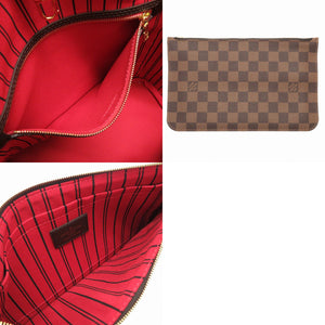 SAランク 割れなし 業者販売 ネヴァーフルMM ダミエ ルイ ヴィトン N41358 トートバッグ バッグ LV LOUIS VUITTON 2号店