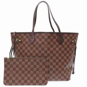 SAランク 割れなし 業者販売 ネヴァーフルMM ダミエ ルイ ヴィトン N41358 トートバッグ バッグ LV LOUIS VUITTON 2号店