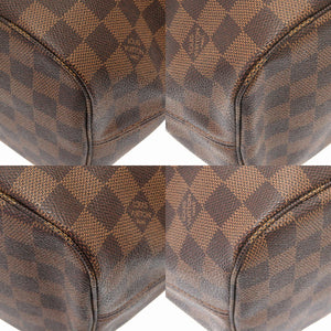 SAランク 割れなし 業者販売 ネヴァーフルMM ダミエ ルイ ヴィトン N41358 トートバッグ バッグ LV LOUIS VUITTON 2号店
