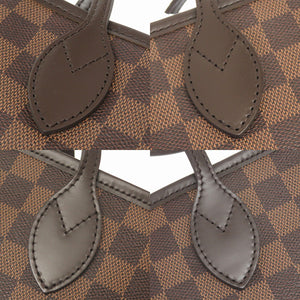 SAランク 割れなし 業者販売 ネヴァーフルMM ダミエ ルイ ヴィトン N41358 トートバッグ バッグ LV LOUIS VUITTON 2号店