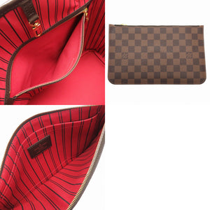 ABランク 割れなし 業者販売 ネヴァーフルGM ダミエ ルイ ヴィトン N41357 トートバッグ バッグ LV LOUIS VUITTON 2号店
