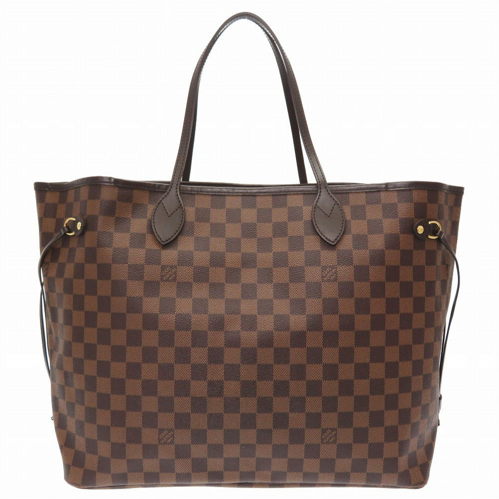 ABランク 割れなし 業者販売 ネヴァーフルGM ダミエ ルイ ヴィトン N41357 トートバッグ バッグ LV LOUIS VUITTON 2号店