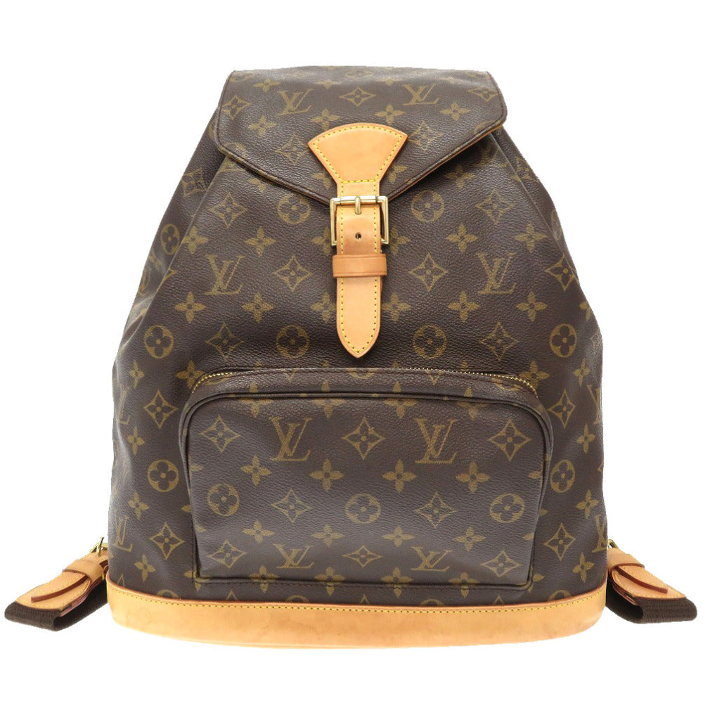 ABランク 割れなし 業者販売 モンスリGM モノグラム ルイ ヴィトン M51135 リュックサック バックパック バッグ LV LOUIS VUITTON 2号店