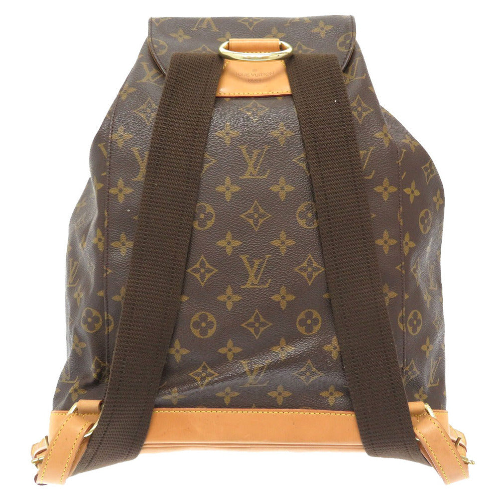 ABランク 割れなし 業者販売 モンスリGM モノグラム ルイ ヴィトン M51135 リュックサック バックパック バッグ LV LOUIS VUITTON 2号店