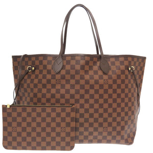 Sランク 業者販売 ネヴァーフルGM ダミエ ルイ ヴィトン N41357 トートバッグ バッグ LV 0015 【中古】 LOUIS VUITTON 2号店