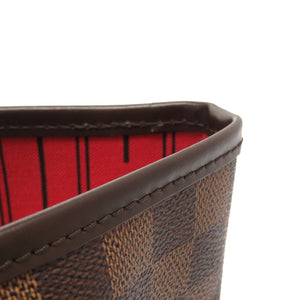 Aランク 割れなし 業者販売 ネヴァーフルMM ダミエ ルイ ヴィトン N51105 トートバッグ バッグ LV LOUIS VUITTON 2号店