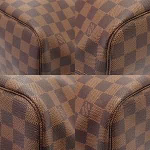 Aランク 割れなし 業者販売 ネヴァーフルMM ダミエ ルイ ヴィトン N51105 トートバッグ バッグ LV LOUIS VUITTON 2号店