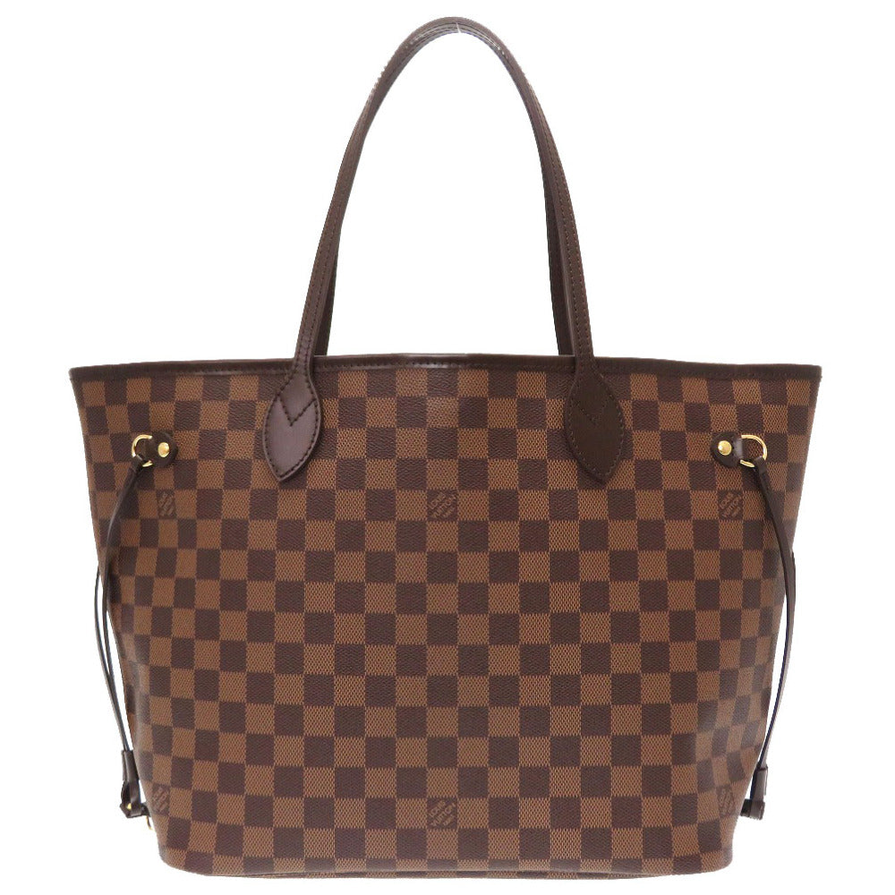 SAランク 割れなし 業者販売 ネヴァーフルMM ダミエ ルイ ヴィトン N51105 トートバッグ バッグ LV LOUIS VUITTON 2号店
