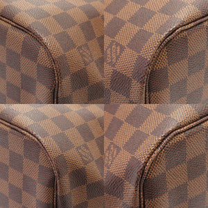 SAランク 割れなし 業者販売 ネヴァーフルMM ダミエ ルイ ヴィトン N51105 トートバッグ バッグ LV LOUIS VUITTON 2号店