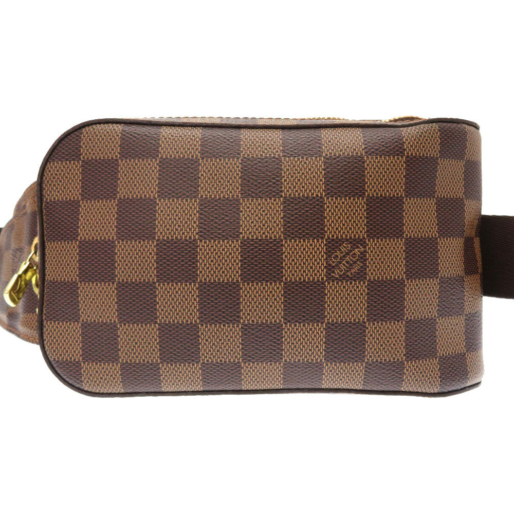 ABランク 割れなし 業者販売 ジェロニモス ダミエ ルイ ヴィトン N51994 ボディバッグ  LV LOUIS VUITTON 2号店