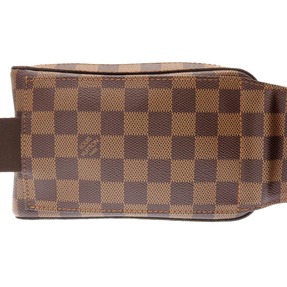 ABランク 割れなし 業者販売 ジェロニモス ダミエ ルイ ヴィトン N51994 ボディバッグ  LV LOUIS VUITTON 2号店