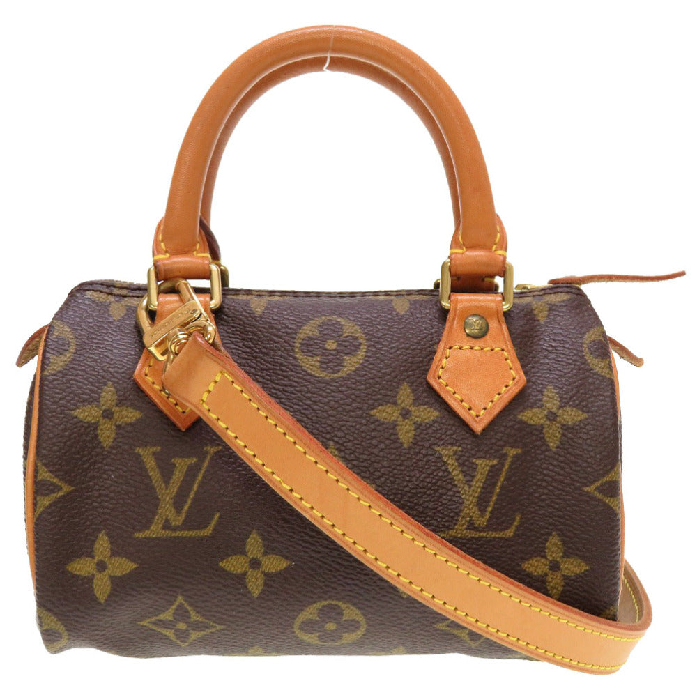 ABランク 割れなし 業者販売 ルイ ヴィトン モノグラム ミニスピーディ M41534 2WAY ハンドバッグ バッグ LV LOUIS VUITTON 2号店